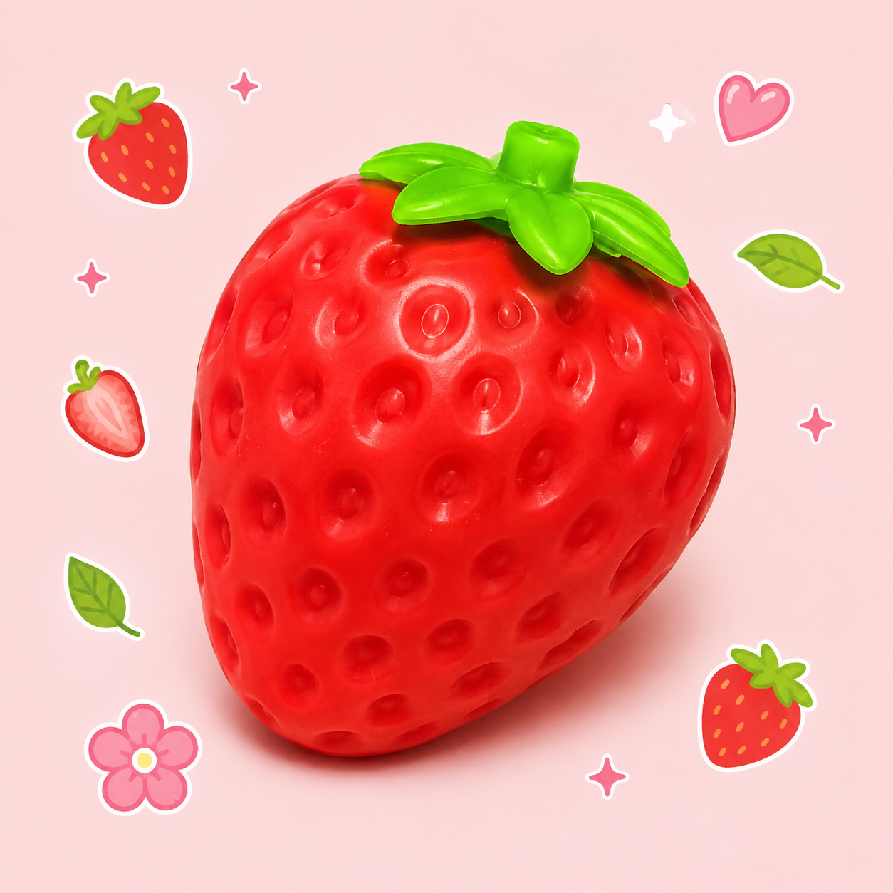 Strawberry Crunchy Squishy