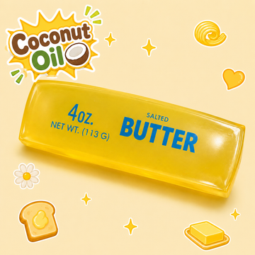 Butter mit Kokosöl