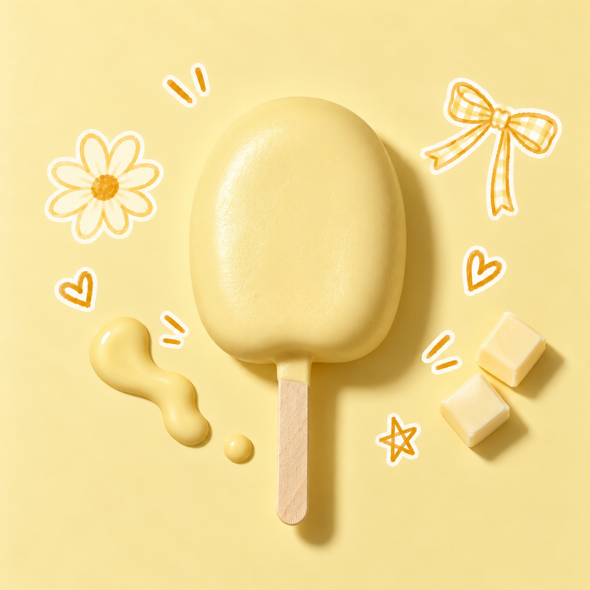 Build Your Mochuu Bundle - Ice Cream Bar Yellow
