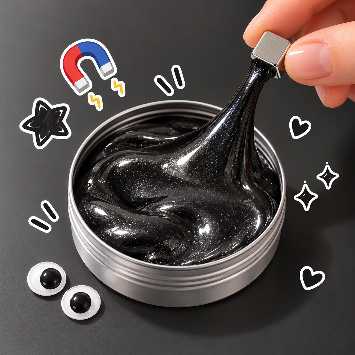Magnetic Metallic Slime image 1