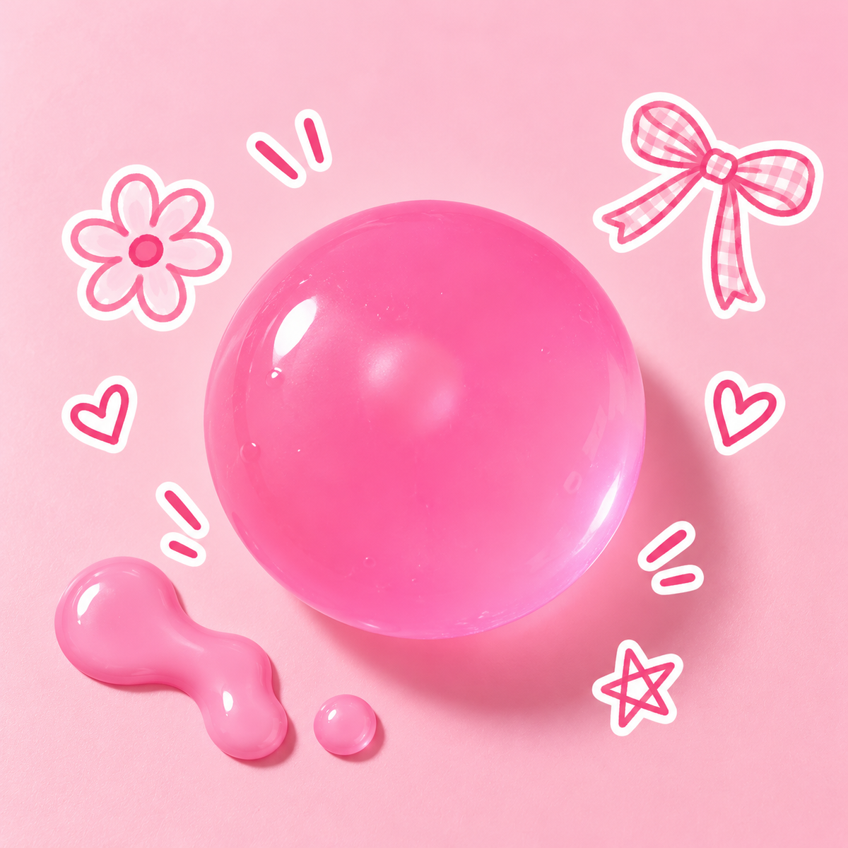 Coconut Oil Gel Squishy Ball image 3