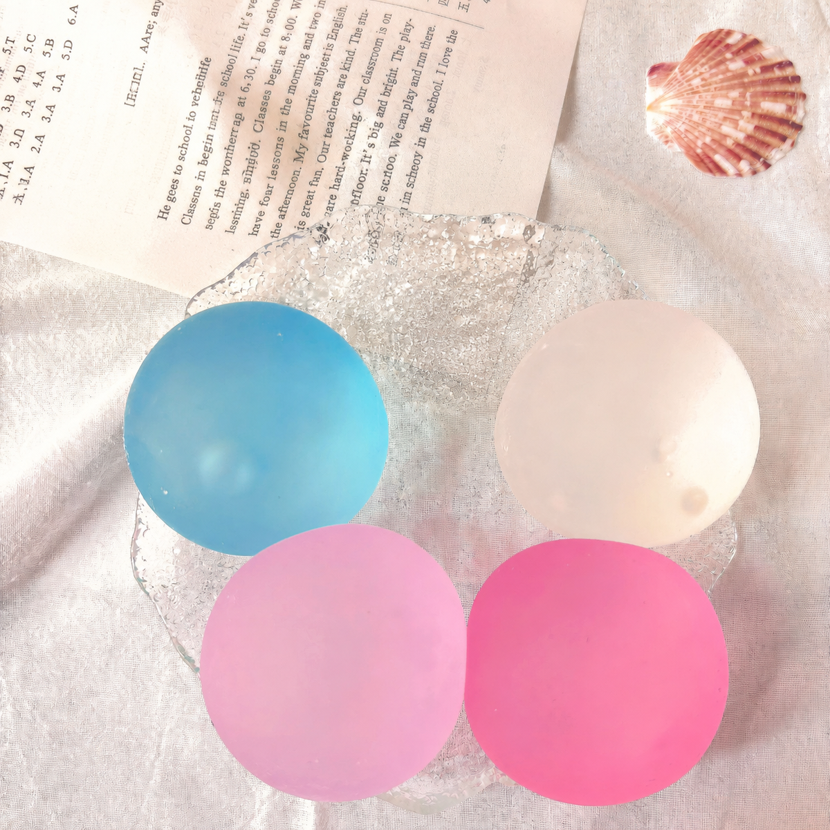 Coconut Oil Gel Squishy Ball image 8