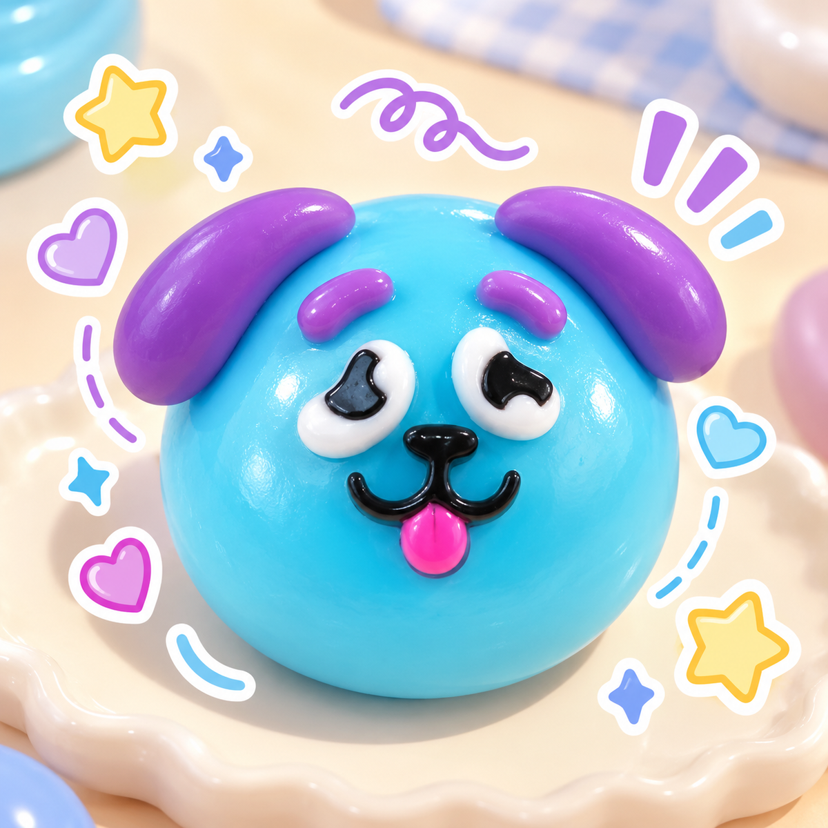 Build Your Mochuu Bundle - Blue Puppy Face