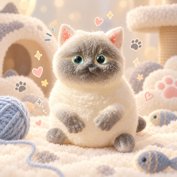 Grey Cat Squishy