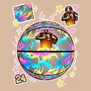 Reflective No. 24 Basketball image 2