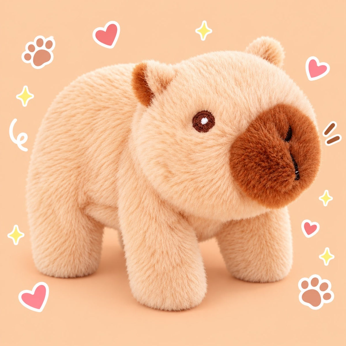 Walking Capybara Plush with Carrier product photo 2