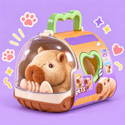 Walking Capybara Plush with Carrier product photo 1